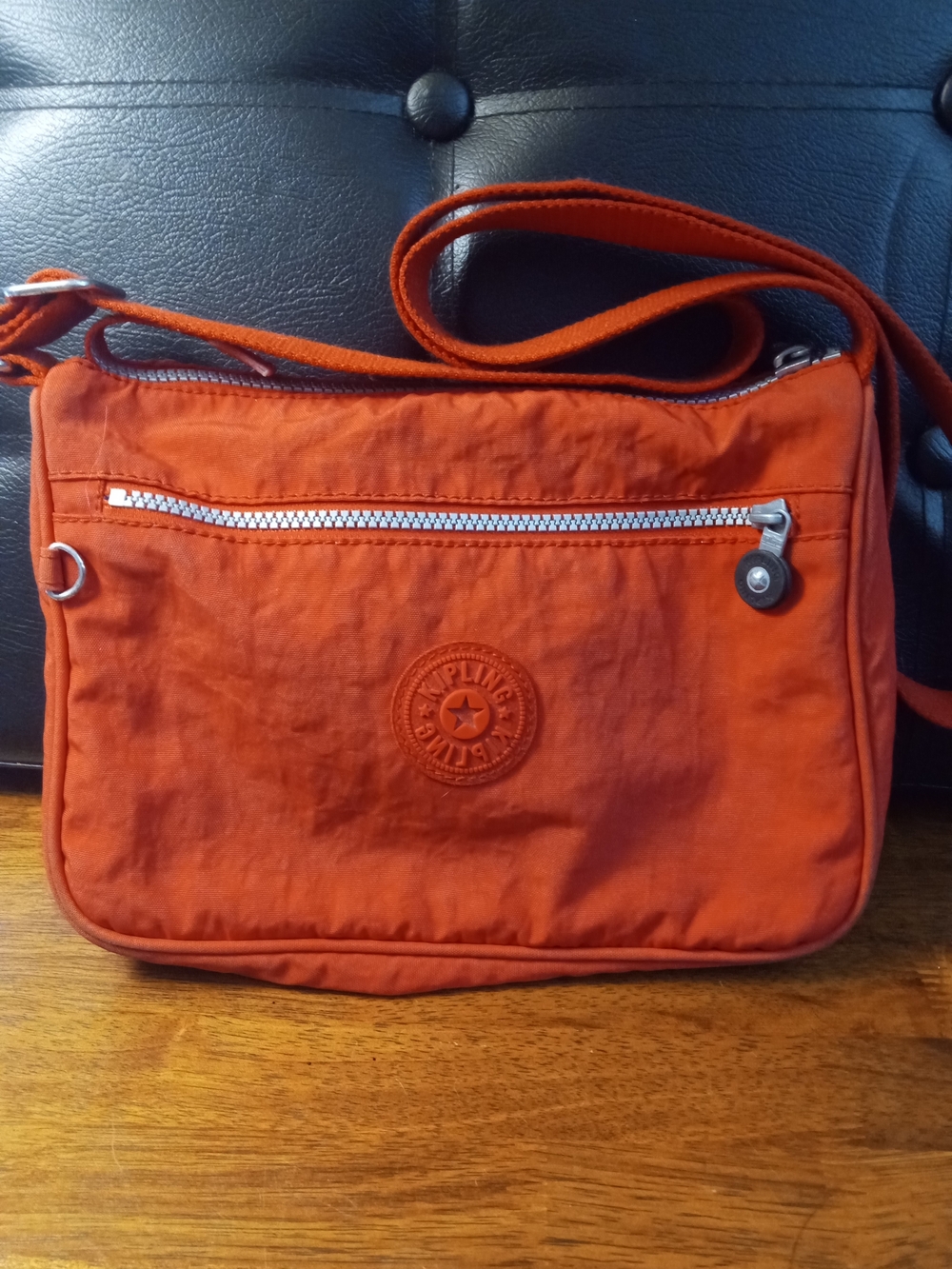 Kipling Bright Orange Crossbody Bag